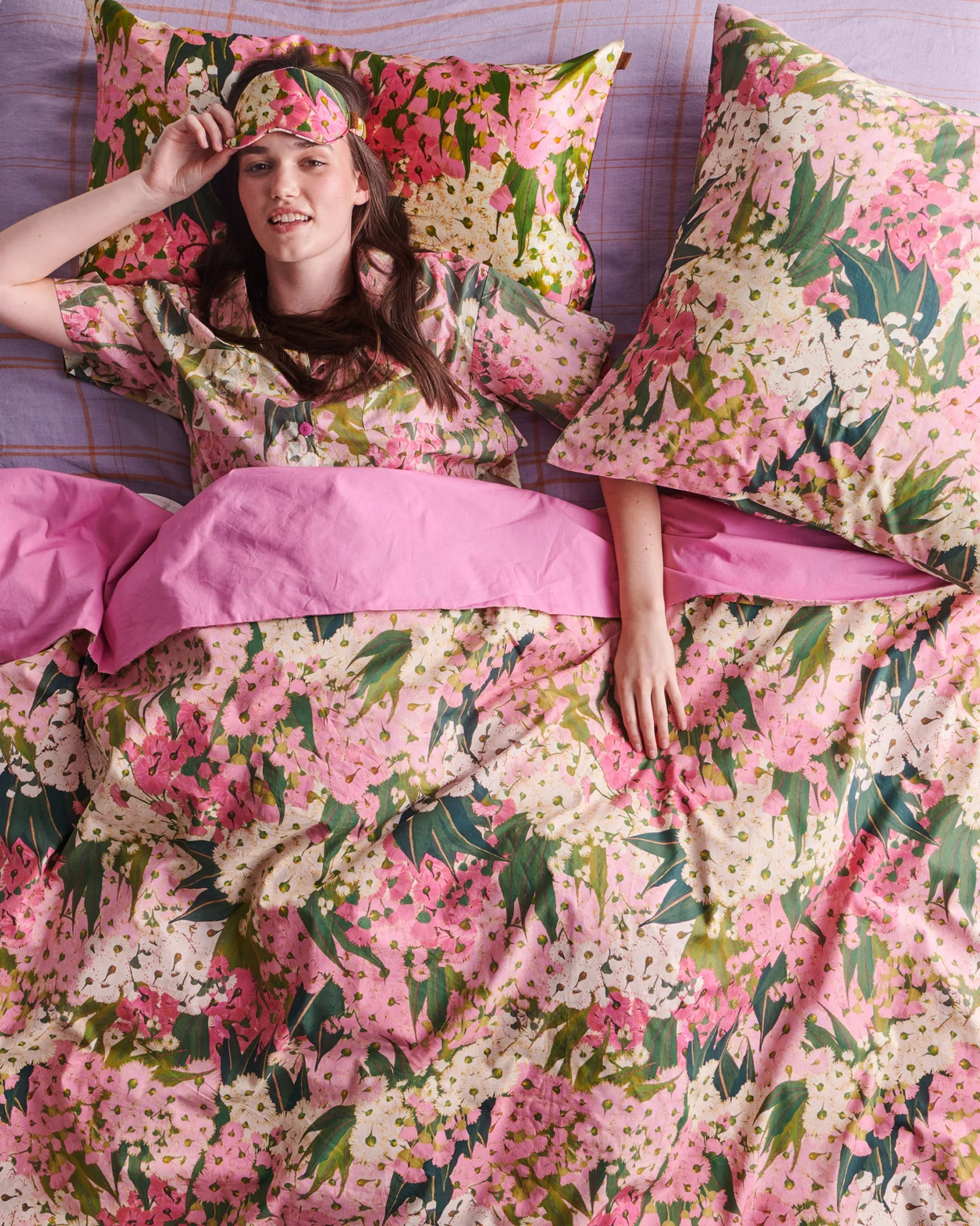 Bush Blossom Silk Eye Mask