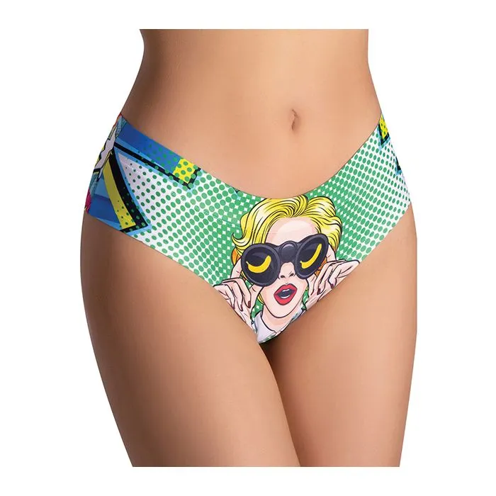 Comics Curious Girl Printed Slip MD