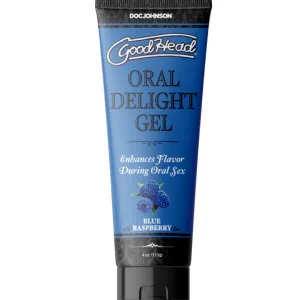 GoodHead Oral Delight Gel -Blue Raspberry 4 oz