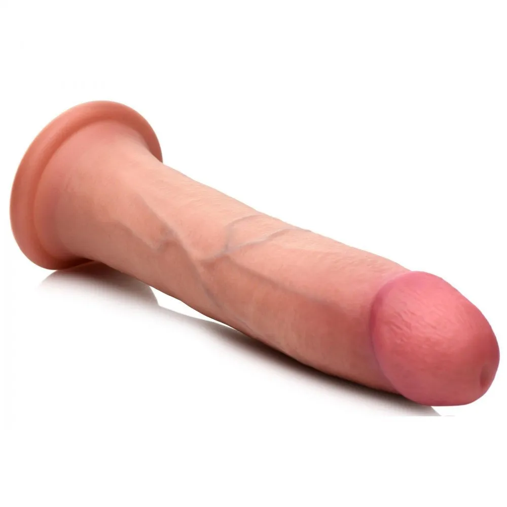 Jock 8 Dual Density Silicone Dildo Realistic Dong Suction Cup Couples Sex Toy