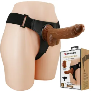 Pretty Love Universal Strap-On Harness 7 Dildo Set Lesbian Couples Sex Toy