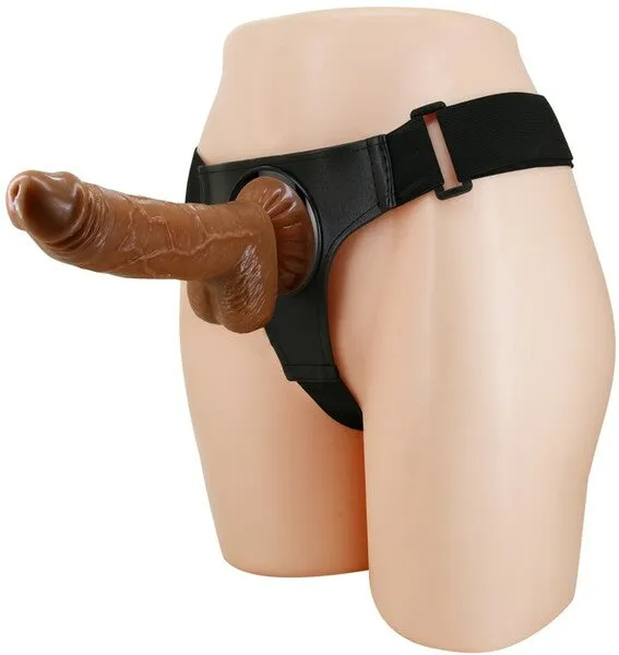 Pretty Love Universal Strap-On Harness 7 Dildo Set Lesbian Couples Sex Toy