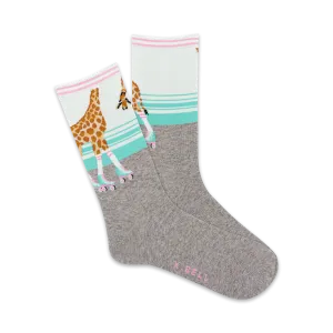 Roller Skating Giraffe