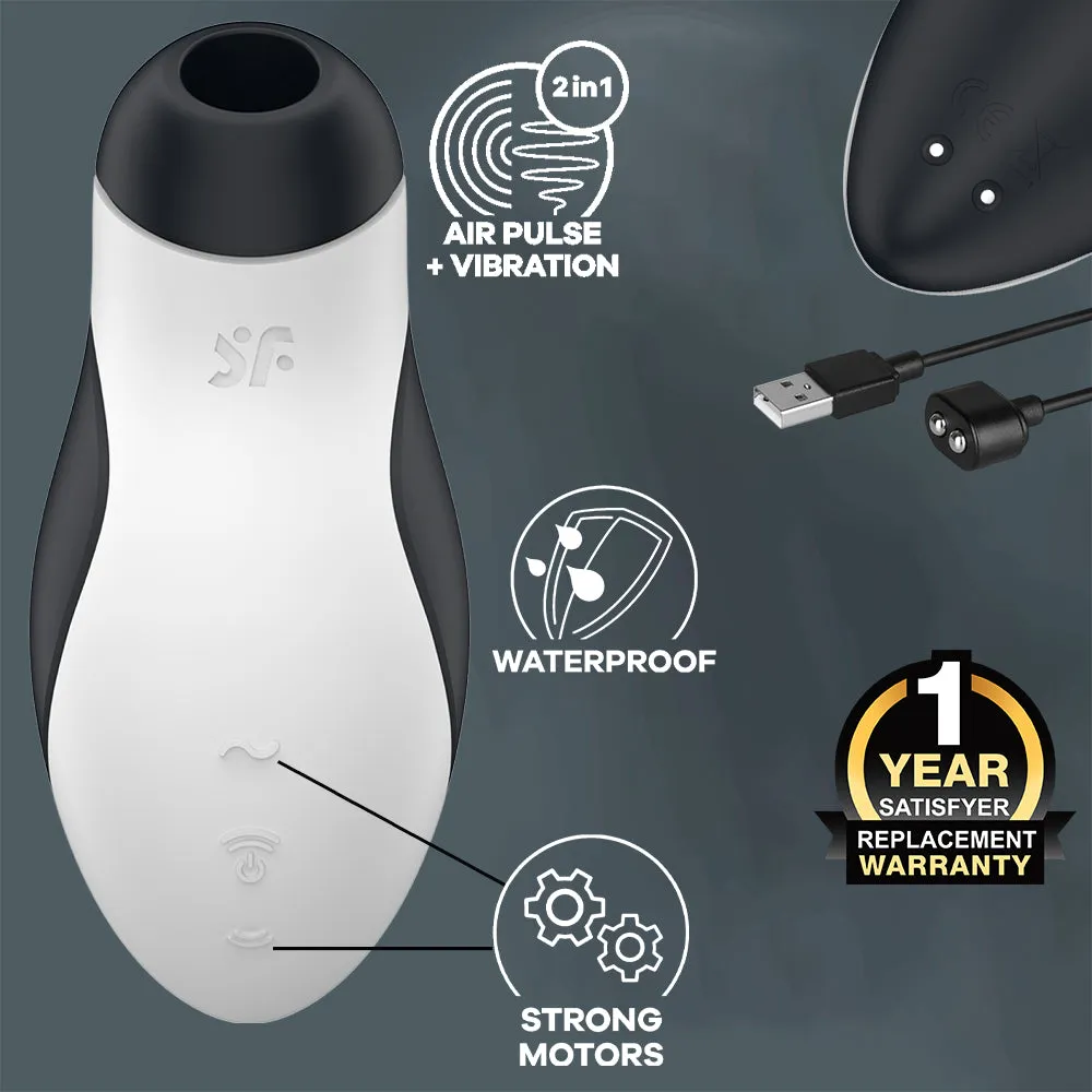 Satisfyer Orca Air Pulse Clitoral Stimulator Vibrator Sucker Female Sex Toy