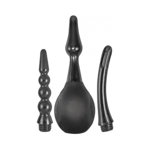 The Ultra Douche 3 Interchangeable Attachments Black