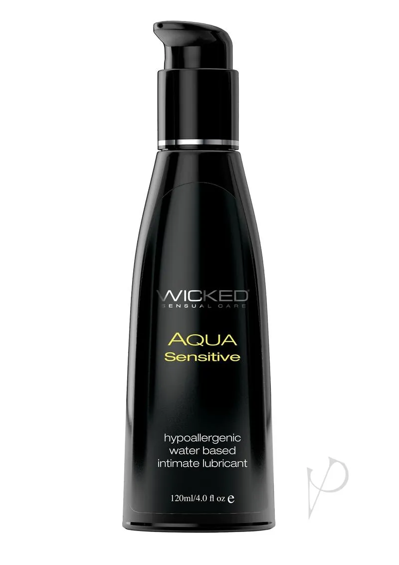 Wicked Aqua Sensitive Unscent Lube 4oz