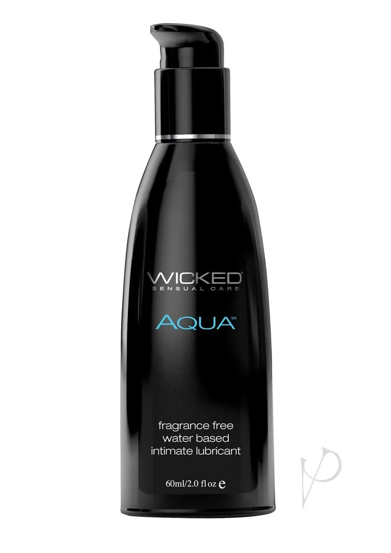 Wicked Aqua Unscented Lube 2oz