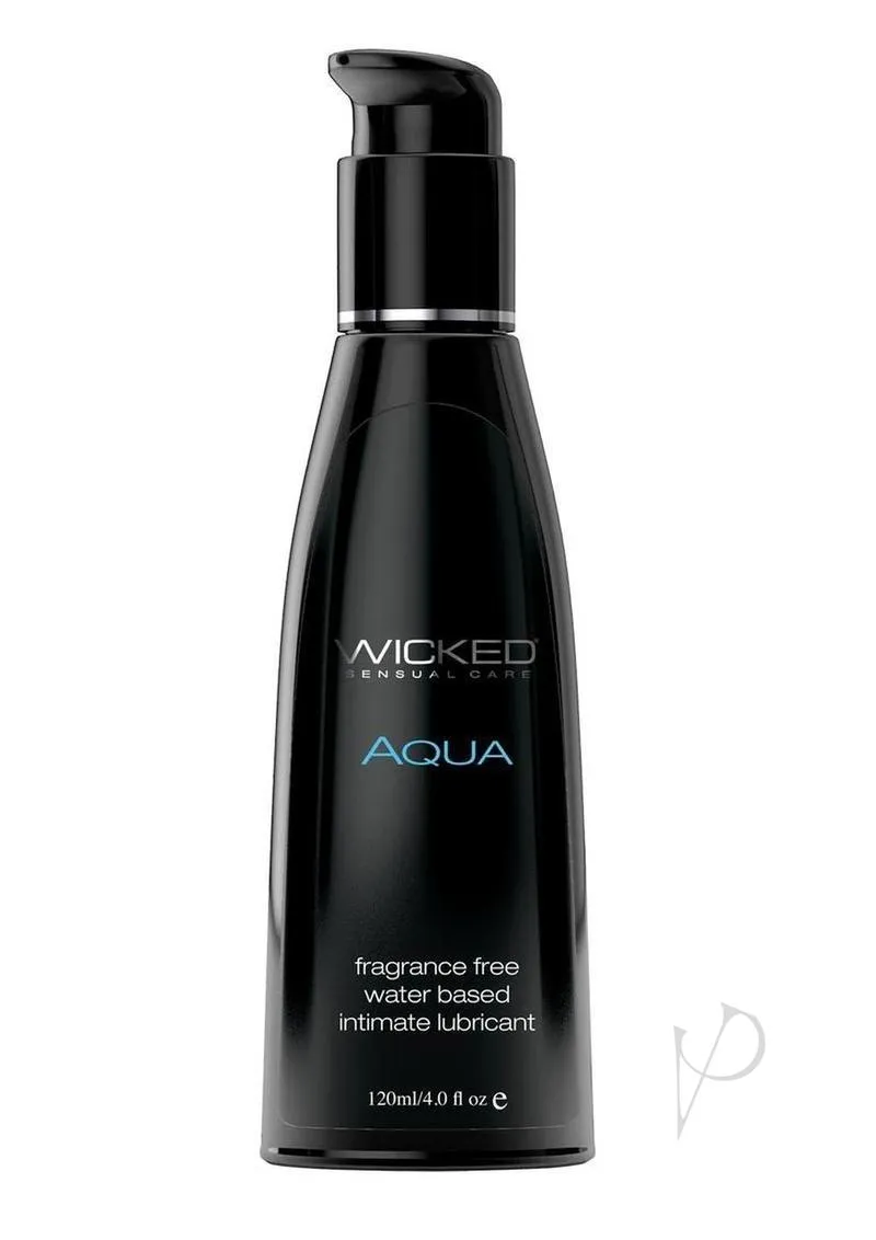 Wicked Aqua Unscented Lube 4oz